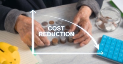 コスト削減のイメージ